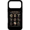 Vintage Forager's Field Guide Apparel Custodia per iPhone 17 Pro Max Funghi commestibili Vintage Botanical