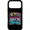 80s Costume Retro Party Vintage Throwbac Custodia per iPhone 17 Pro Max Costume divertente anni '80 con scritta This Is My 80's Costume