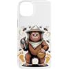Beekeeping Beekeeper Gifts Custodia per iPhone 14 Plus Sasquatch Beekeeper Bigfoot Honey Bee Apiarist
