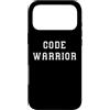 YO! Custodia per iPhone 17 Pro Max Code Warrior - Dichiarazione scientifica divertente