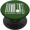 EAN code design Vanga da giardino biologica per giardinaggio con codice EAN LOL minimal PopSockets PopGrip Adesivo