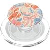Summer Aesthetic Beachy Collage Beachy Estate Costiera Collage Aragosta Granchio Hibiscus Sardine PopSockets PopGrip per MagSafe