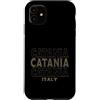 Italy born and Italian apparel Custodia per iPhone 11 Vintage Catania Italia