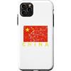 China Flag Asian Heritage Apparel & Gift Custodia per iPhone 11 Pro Max Bandiera cinese angosciata Uomini Donne Bambini Repubblica Della Cina