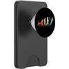 Abbigliamento vintage per pattini a rote Pattini a rotelle d'epoca Evolution PopSockets PopWallet per MagSafe