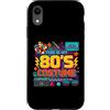 80s Costume Retro Party Nostalgia Throwb Custodia per iPhone XR Costume divertente in stile retrò con scritta This Is My 80's Party