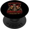 Emotional Support Drinking Buddy Please Bootleg Supporto emotivo Bere Buddy Birra Meme PopSockets PopGrip Adesivo