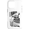 Grandio Design Beer & Alcohol Lover Drin Custodia per iPhone 16 Pro Funny Beer Lover I Make Pour Decisions Hands - Bottiglia da pinta