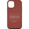 Italy born and Italian apparel Custodia per iPhone 12/12 Pro Vintage Ferrara Italia