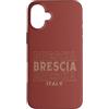 Italy born and Italian apparel Custodia per iPhone 16 Plus Vintage Brescia Italia