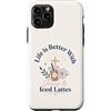Coffee And Jesus Custodia per iPhone 11 Pro La vita con Gesù e latte freddo Christian Coffee