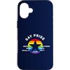 Rainbow design for LBGTQ Custodia per iPhone 16 Plus Gay Pride stella arcobaleno tolleranza amore rispetto CSD LBGTQ+