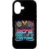 80s Costume Retro Party Vintage Throwbac Custodia per iPhone 17 Costume divertente anni '80 con scritta This Is My 80's Costume
