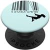 EAN code design ean code girl altalena out of the box extra LOL nero PopSockets PopGrip Adesivo