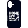 Dogo Argentino Companion Works Custodia per iPhone 17 Home Is Where The Woof Is Dogo Argentino Dog Owner Design