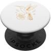 Hummingbirds Hummingbird Lover Gifts Minimalist Line Art Hummingbird Garden Bird PopSockets PopGrip Adesivo