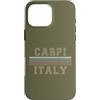 Italian born and Italy apparel Custodia per iPhone 16 Pro Max Retro Carpi Italia
