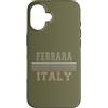 Italian born and Italy apparel Custodia per iPhone 16 Retro Ferrara Italia