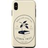Literary Citrus Collective Custodia per iPhone XS Max Leggi un romanzo Lemon Twist Book Lover Reading Humor