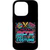 80s Costume Retro Party Vintage Throwbac Custodia per iPhone 14 Pro Costume divertente anni '80 con scritta This Is My 80's Costume