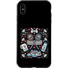 Shuttlecock Smash Designs Custodia per iPhone XS Max Racchetta da badminton Volano Giocatore Sport Gioco