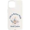 Coffee And Jesus Custodia per iPhone 15 La vita con Gesù e latte freddo Christian Coffee