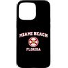 Miami Beach FL Souvenirs & Gifts by DV8s Custodia per iPhone 15 Pro Max Miami Beach Florida (FL)