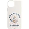 Coffee And Jesus Custodia per iPhone 15 Plus La vita con Gesù e latte freddo Christian Coffee