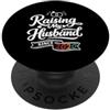 TooMerch Raising My Husband Store Raising My Husband Since 2020 Funny Wedding Anniversary Wife PopSockets PopGrip Adesivo