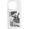 Grandio Design Beer & Alcohol Lover Drin Custodia per iPhone 14 Pro Funny Beer Lover I Make Pour Decisions Hands - Bottiglia da pinta