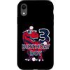 COOL BASEBALL DESIGNS AND OUTFITS Custodia per iPhone XR DINOSAURIO COMPLEANNO BIMBO 3 ANNI DINOSAURIO BASEBALL 3° COMPLEANNO