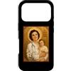 St. Gianna Beretta Molla Icon Custodia per iPhone 17 Pro Elegante Icona Cattolica di Santa Gianna Beretta Molla