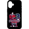 COOL BASEBALL DESIGNS AND OUTFITS Custodia per iPhone 16 DINOSAURIO COMPLEANNO BIMBO 3 ANNI DINOSAURIO BASEBALL 3° COMPLEANNO