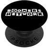 Boomers Network Design by Fasaza Boomers Network - Boomer Parodia Uomini Donne Da 40s 50s 60s PopSockets PopGrip Adesivo