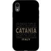 Italy born and Italian apparel Custodia per iPhone XR Vintage Catania Italia
