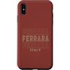 Italy born and Italian apparel Custodia per iPhone XS Max Vintage Ferrara Italia