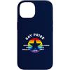 Rainbow design for LBGTQ Custodia per iPhone 14 Gay Pride stella arcobaleno tolleranza amore rispetto CSD LBGTQ+