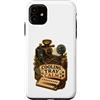 Jimbeels Custodia per iPhone 11 Cooling Tray Calm Tostatura Caffè