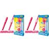 Mitama - 6 Mini Magic Colors Evidenziatori Cancellabili in Pet Box, Colori Assortiti (Confezione da 2)