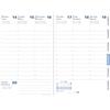 Quo Vadis 028816Q Agenda Scolastica UNIVERSITAIRE Multilingua Anno 2026-2027 F.to 10x15cm Settimanale 12 Mesi metà Agosto-metà Agosto Carta Bianca Ricambio Agenda Copertina Cartone bianco blister