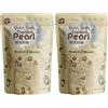 WEJEE - Perle di tapioca a cottura rapida Azúcar moreno - 1 X 250 GR (Confezione da 2)