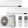 Samsung Climatizzatore Dual Split Cebu 7+9 con AJ050TXJ2KG/EU Inverter Wi-Fi Classe A+++ GARANZIA ITALIA