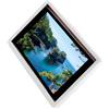 hindraem Supporto da parete con touchscreen integrato per un facile accesso ai contenuti multimediali digitali mentre sei sotto la doccia, impermeabile, per