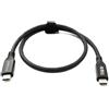 System-S USB4 50 cm cavo tipo C maschio a maschio 40 Gbps 240 W USB 4.0 cavo adattatore