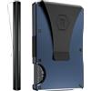 The Ridge Portafoglio autentico | Minimalist Metal RFID Blocco Wallet - Money Clip | Slim Wallet for Men