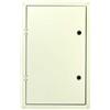 MAGGINI SPORTELLO PER CONTATORE GAS IN ACCIAIO ZINCATO VERNICIATO BIANCO RAL 9010 CON GUARNIZIONE (cm 50 h. x 30 L.)
