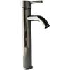 SQUADO Rubinetto Miscelatore Lavabo Alto 30 cm - Ottone Cromato Cromo Lucido - Rubinetto Bagno a Gambo Lungo per Lavabo da Appoggio, Design Moderno