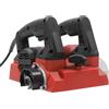 Candygou Pala elettrica da parete, 1300 W, piallatrice elettrica da parete, 1000 - 4000 giri/min, piallatrice elettrica da parete, profondità regolabile 1-4 mm, con cavo di alimentazione da 3 m, cassetta degli