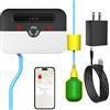LUCKYDUO Allarme Pompa Sentina WiFi con Sensore di Livello, Batteria di Backup, App Smart, Sirena 110dB, Interruttore a Galleggiante 3m, Presa Attivata da Allarme
