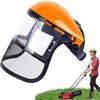Generico Maschera Per Tagliare Erbas, Visiera Protettiva Da Lavoro Trasparente, Visiera A Rete Regolabile Maschera Protettiva Per Decespugliatore, Protezione Facciale Regolabile Per Giardinaggio, Falegnameria